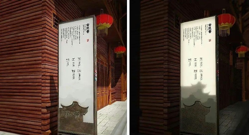 中國風(fēng)標(biāo)志標(biāo)牌事例分享，美3